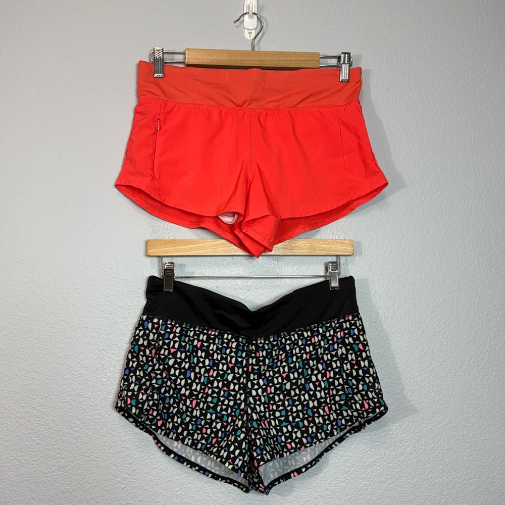 Title Nine Women's Wahine Swim Shorts - Red and Black